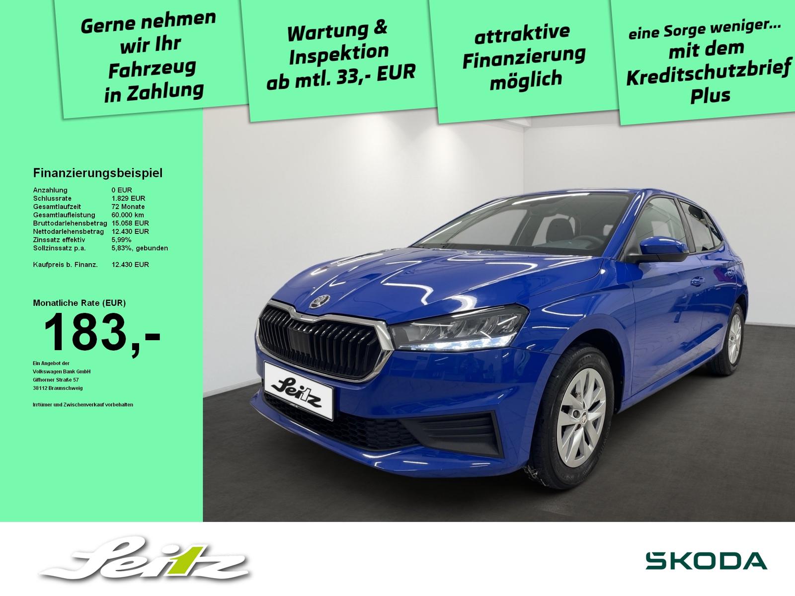 Skoda Fabia 1.0 TSI Active *LED*PARKSENSOR*SMART LINK*