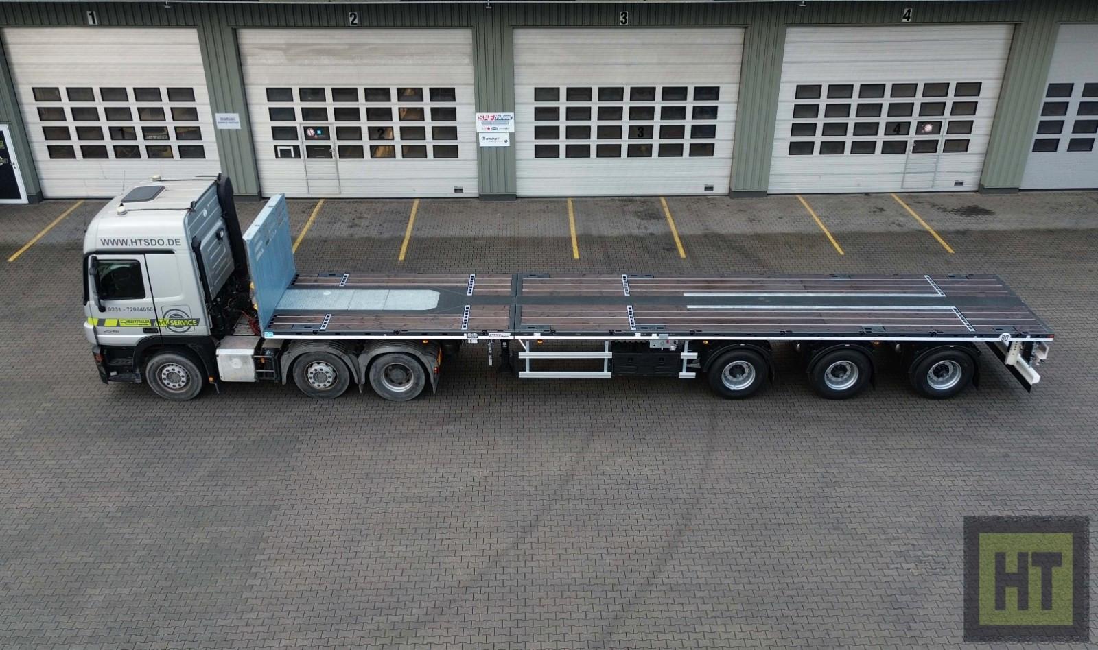Faymonville MAX Trailer 3-Achs-Tele-Plateau-zwangsgelenkt