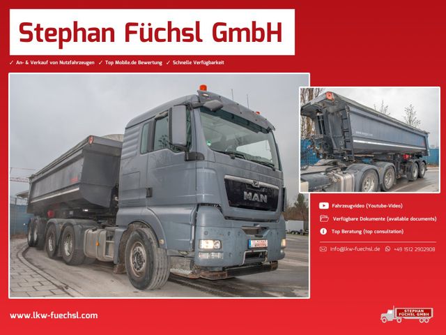 MAN TGX 26.540 6x4/56to./Automatik Muldenkippzug