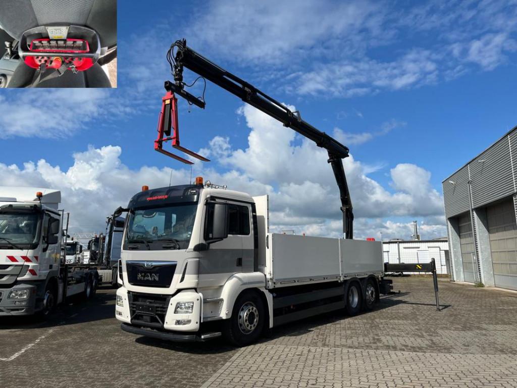 MAN TG-S 26.400 6x2-2 BL Pritsche Heckkran Palfinger