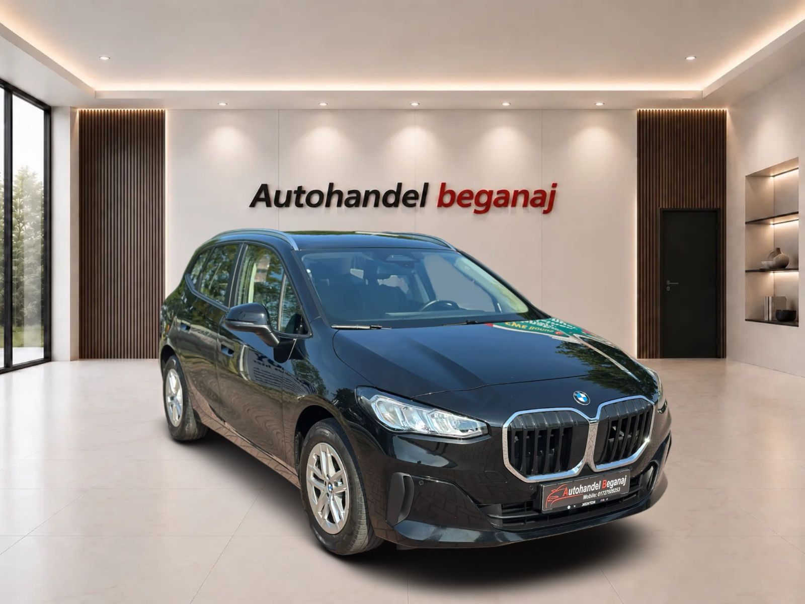 BMW 218 Active Tourer AHK/NAVI/R-KAM/Curved