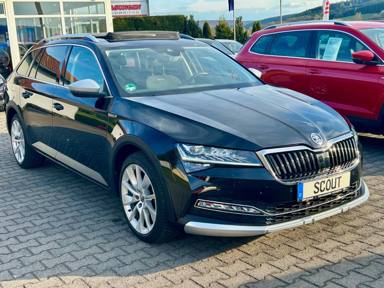 Skoda Superb Combi Scout 4x4 200PS AHK 360Kam DplBoden