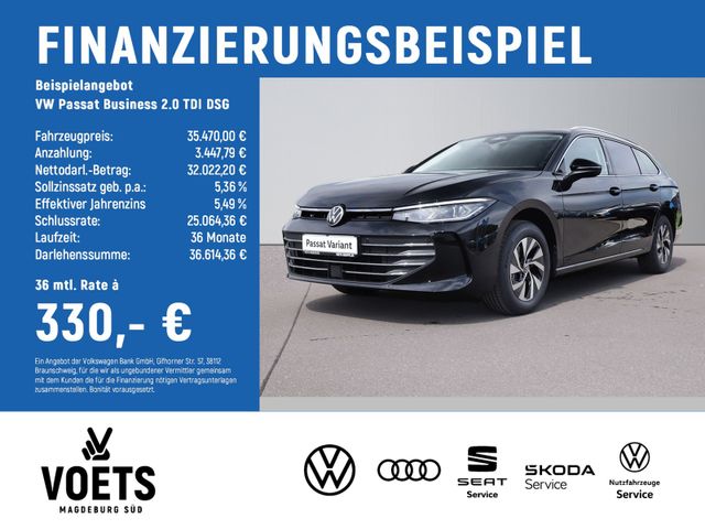 VW Passat Business 2.0 TDI DSG AHK+Matrix-LED