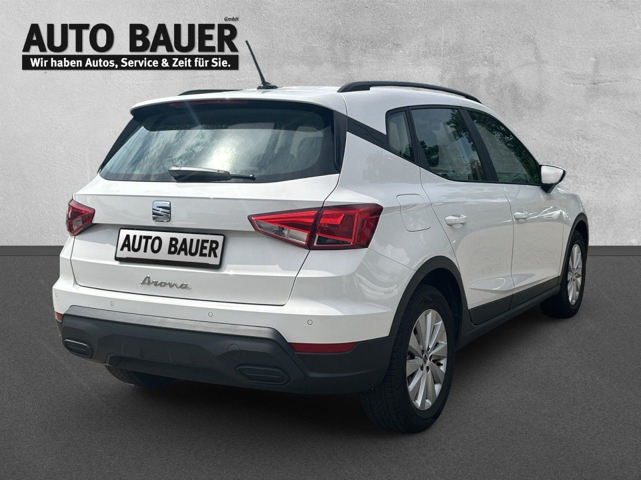 Fahrzeugabbildung SEAT Arona 1.0TSI 116PS Style Edition*AHK*1Hnd* - mit KI generiert/bearbeitet