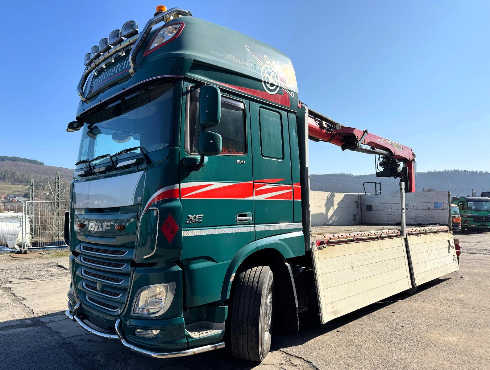 DAF XF 510 6x2 Euro6 +Palfinger PK 20.501L ROTOR