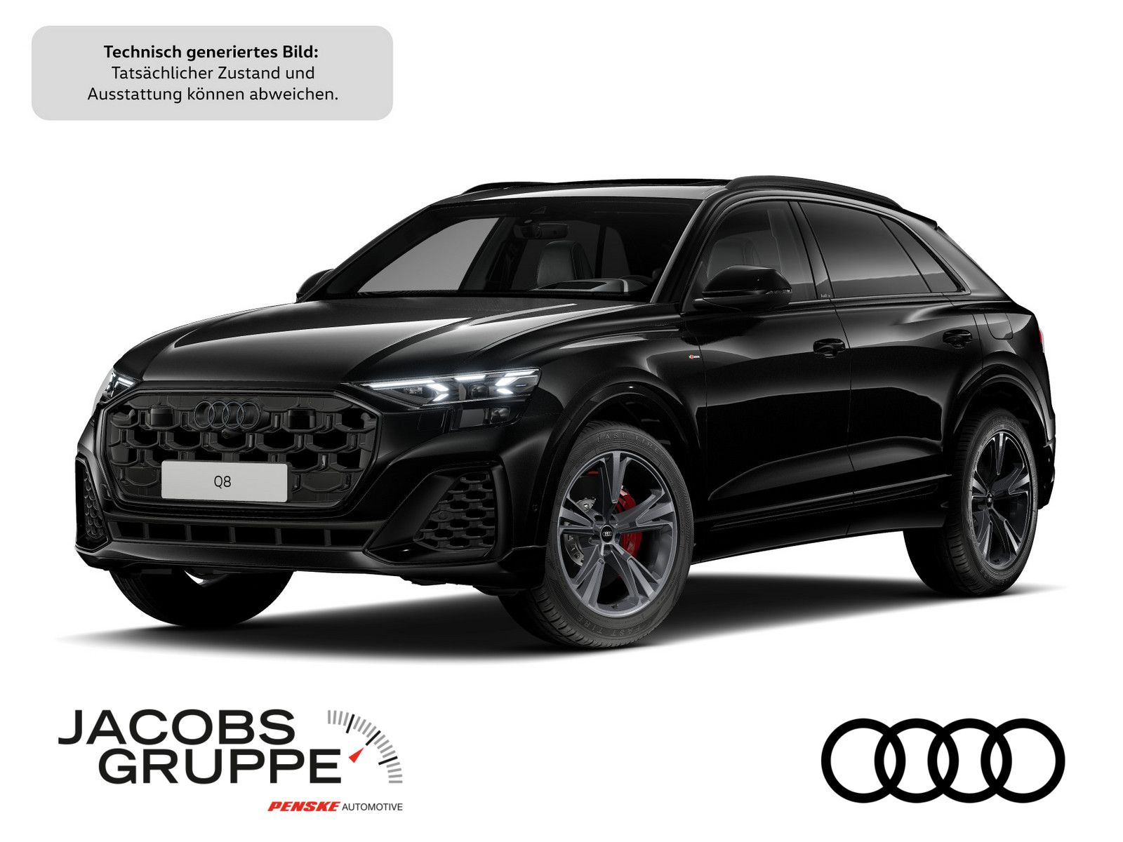 Audi Q8 SUV S line business TFSI e quattro 360 kW tip