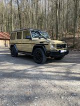 Mercedes-Benz G 500, Exkl., sand/schw., MB100, 1. Hand, Top