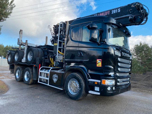 Scania R730 Loglift 281S+Anhanger