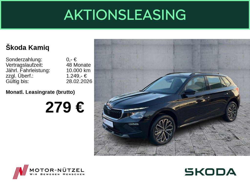 Kamiq Tour 1,5 TSI DSG NAVI MATRIX RFK ACC FSE