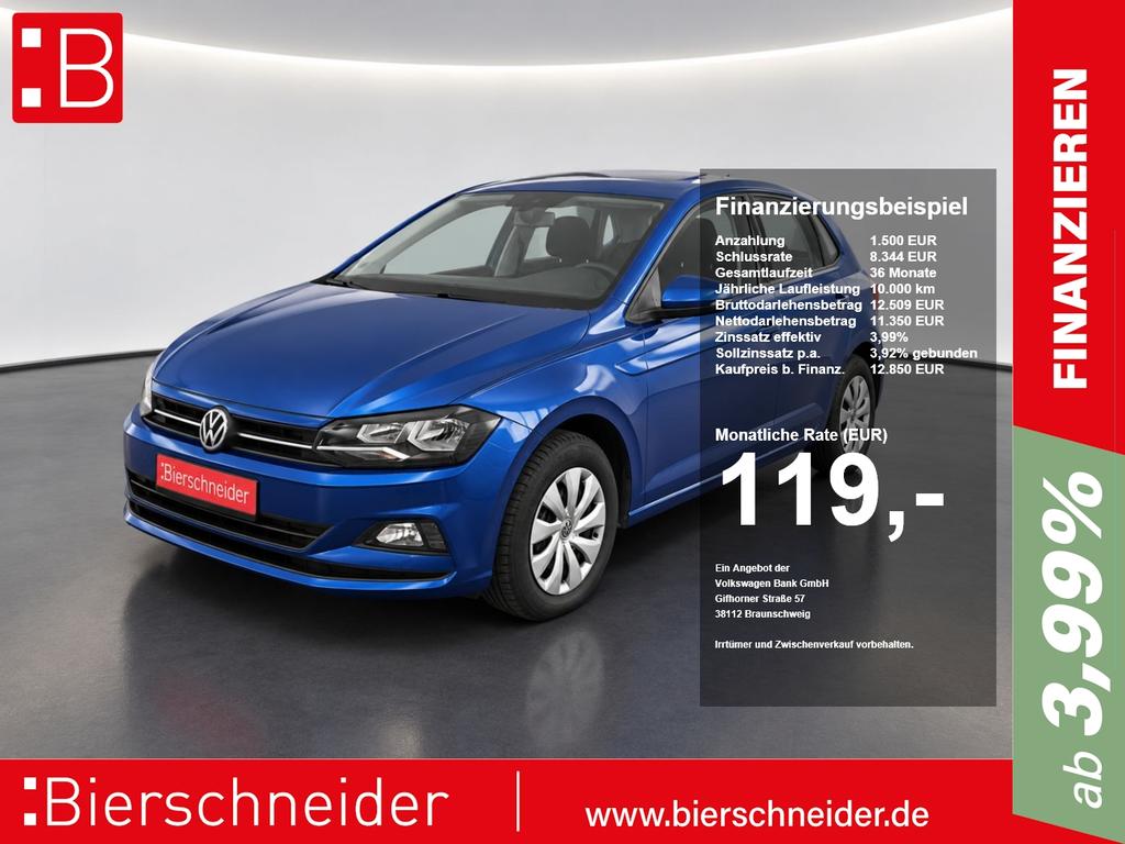 Volkswagen POLO 10 TSI 80 PS COMFORTLINE PDCSZHPDCAPPc 2022