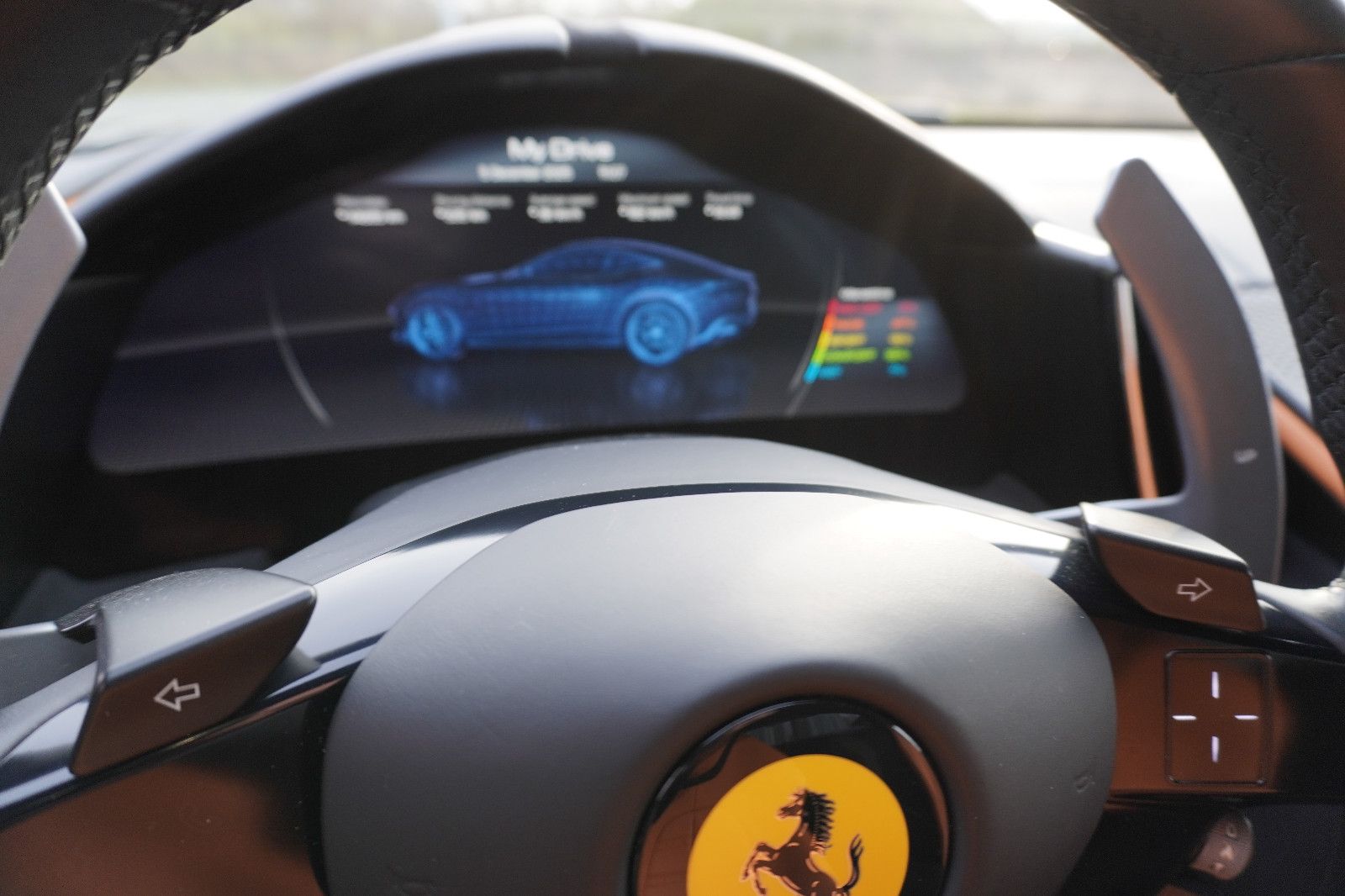 Fahrzeugabbildung Ferrari Roma Daytona Cognac/Cuoio