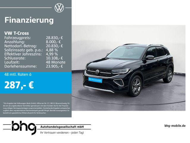 Volkswagen T-Cross R-Line 1.5 l TSI ACT OPF Kamera Navi