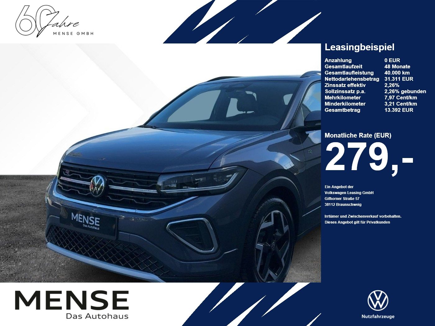 Volkswagen T-Cross R-Line 1.0 l TSI DSG AHK,Navi,GJR,Kamera