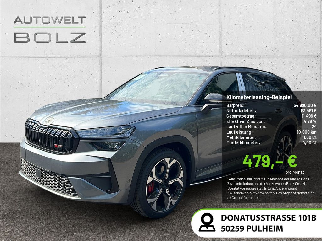 Skoda Kodiaq 2.0 TSI RS 4x4 MATRIX-LED AHK 360° PANO