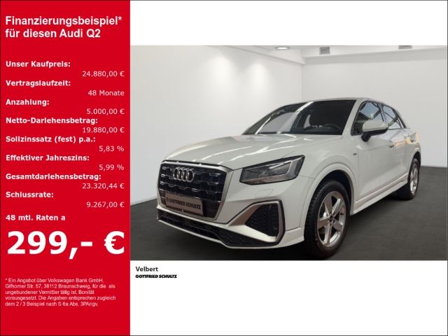 Audi Q2 1.5 TSI S LINE 35 TFSI - Rückfahrkamera Klima