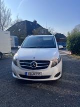 Mercedes-Benz V 220 d Aut. EDITION lang AHK,Klima,Navi,SPUR - weiße Mercedes-Benz V 220