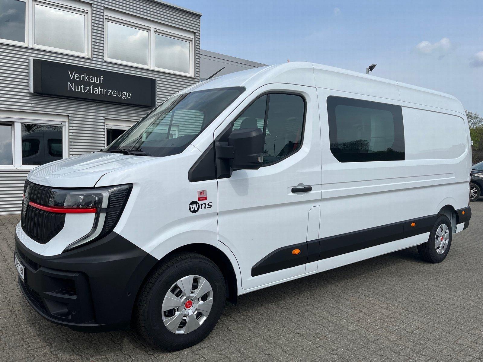 Renault Master Red 170PS DoKa 7-Sitzer CREW CAB NAVI AHK