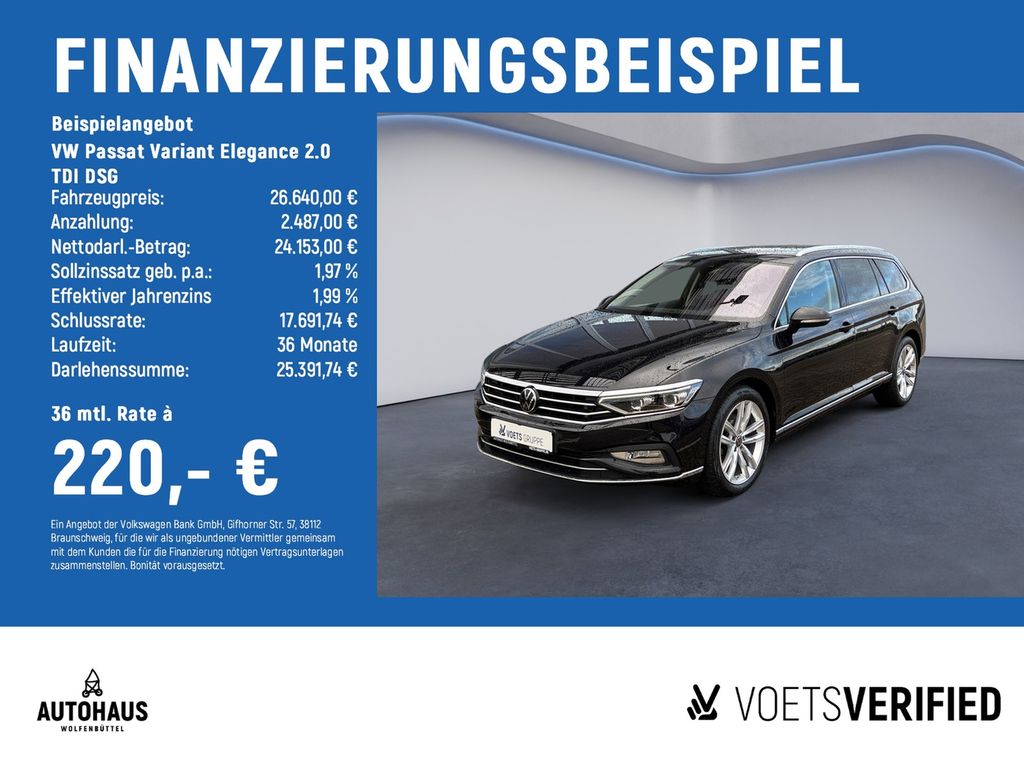 Passat Variant Elegance 2.0 TDI DSG LED+AREA+NAV