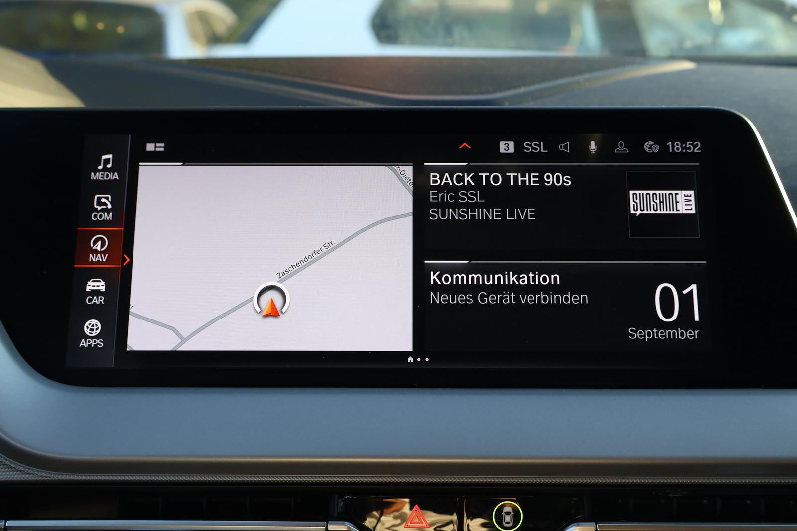 BMW 118 i Advantage LED Navi Sitzheizung Tempomat DAB, миниатюра 15