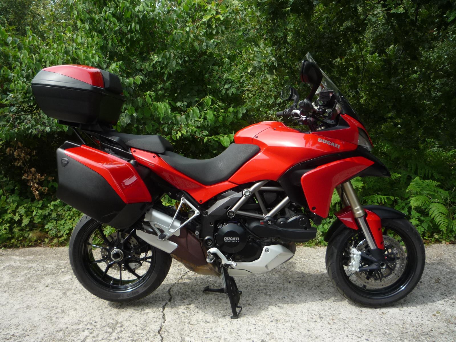 Ducati Multistrada 1200 Koffer Topcase Scheckheft sehr