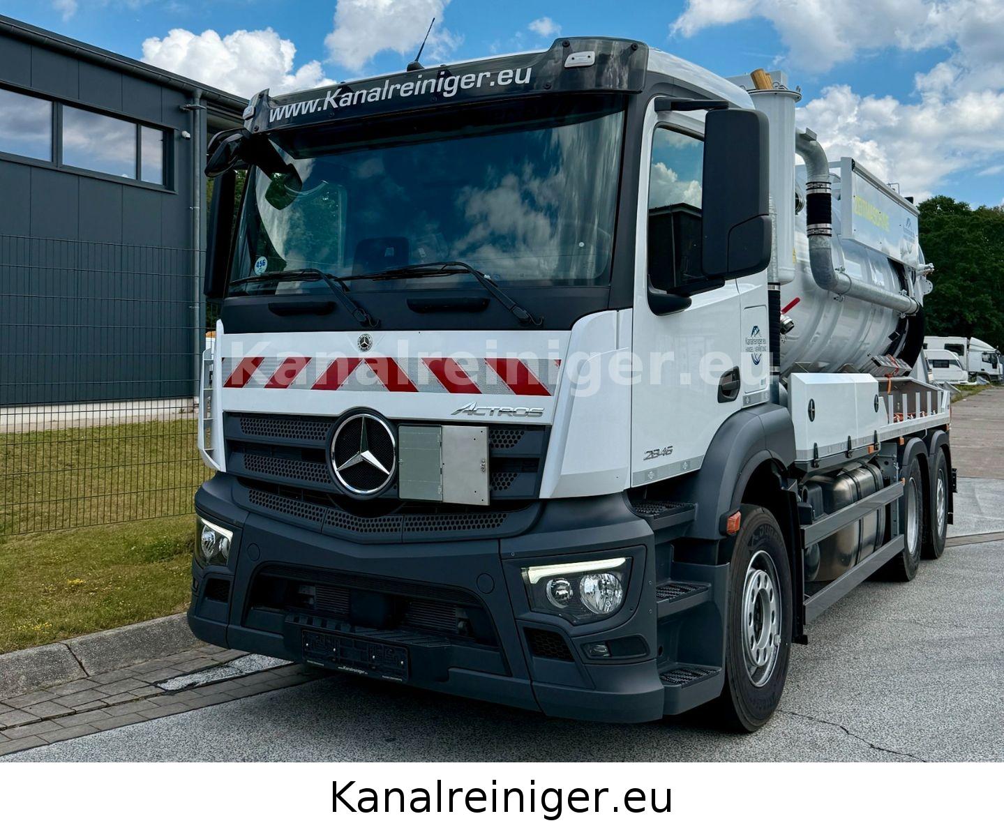 Mercedes-Benz AROCS 2646 6x2 / Sauger KRÜGER SSP 14-1