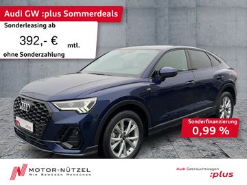 Audi Leasingangebot: Audi Q3 Sportback 35 TFSI S-TR S-LINE LED+NAV+RFK+ACC