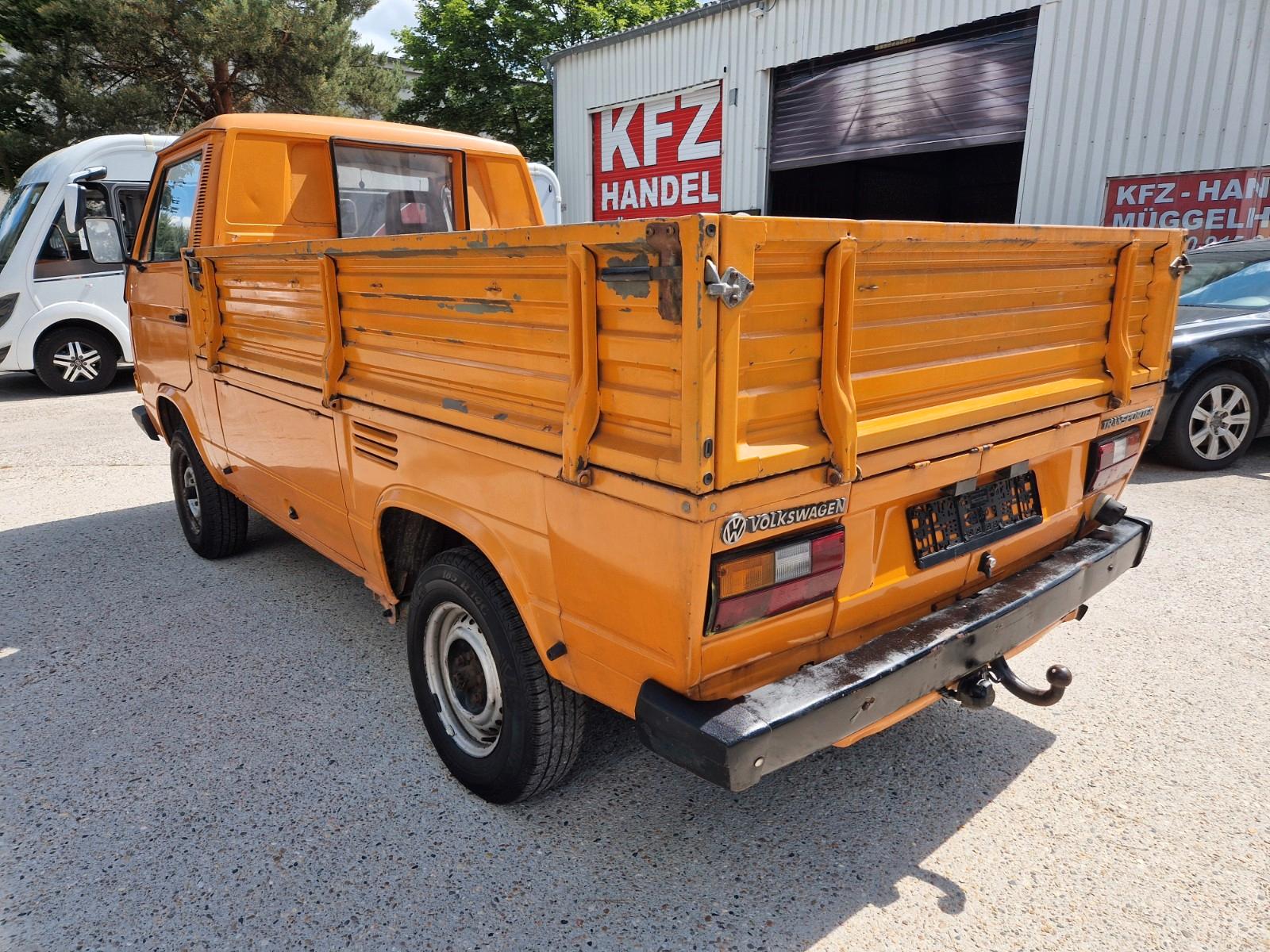 Volkswagen T3 1.6D PRiTSCHE H-ZULASSUNG TÜV NEU 05/2028