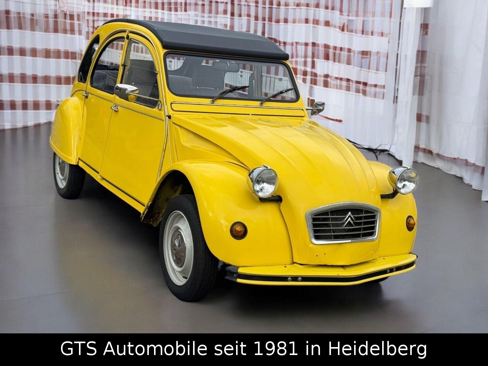 Citroën 2 CV Club - FLY YELLOW - ERST 820000 KM - H NR !