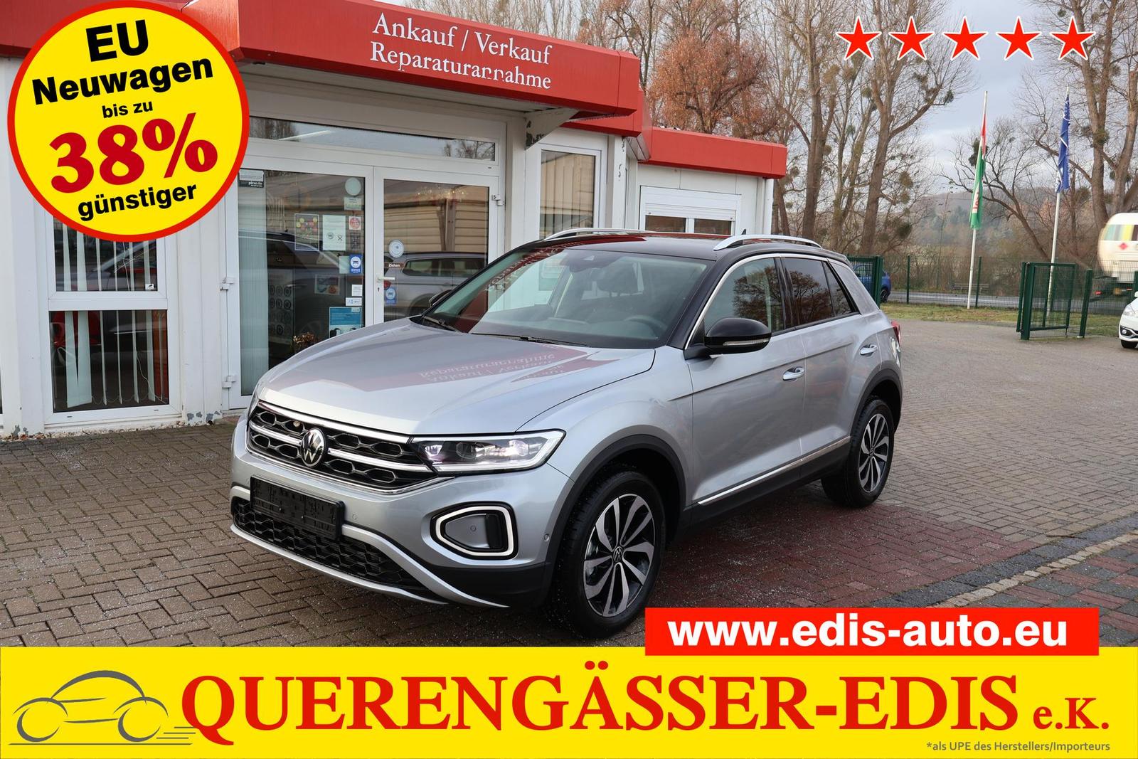 Volkswagen T-Roc 1.5TSI 110kw DSG "Style" *AHK*PL+Kam*Ma...