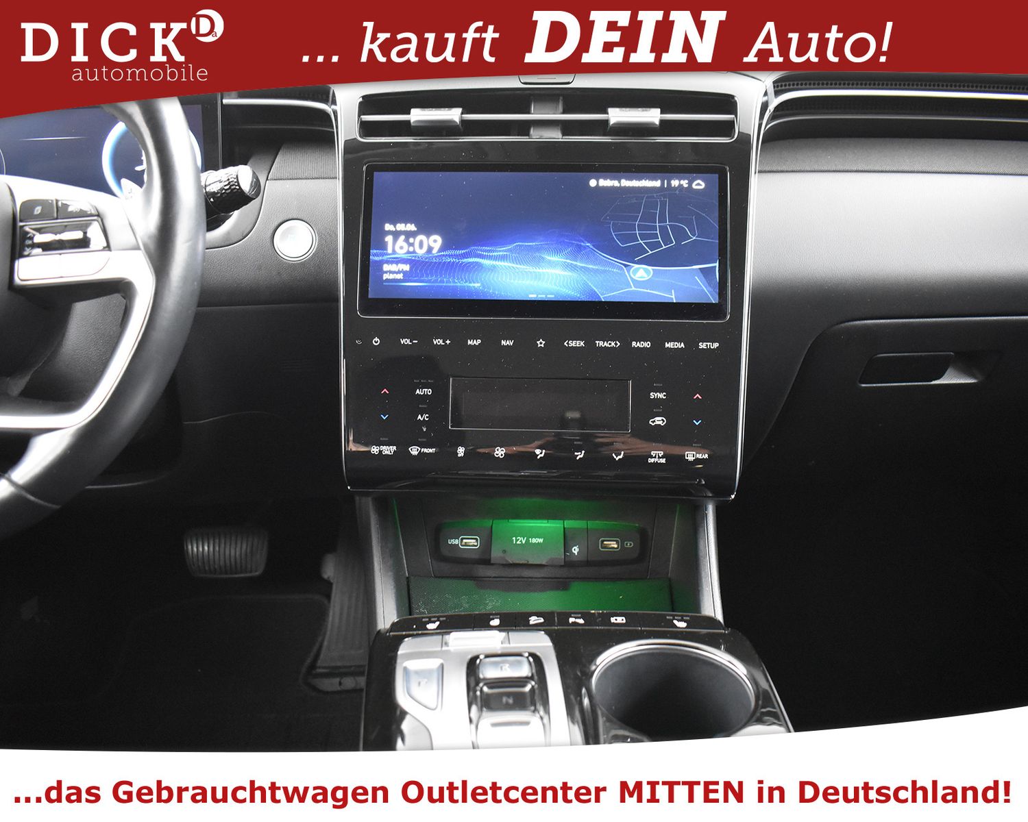 HYUNDAI Tucson 1.6TGDI Hybrid Trend NAVI+LED+SHZ+KAM+ACC - Image 14