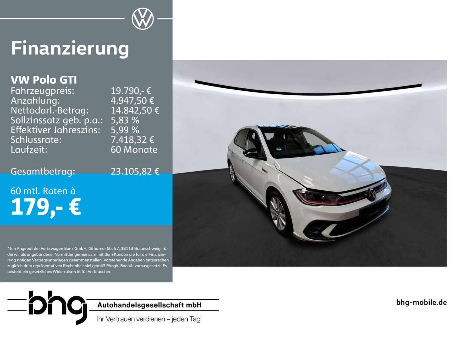 Volkswagen Polo GTI 2.0TSI DSG