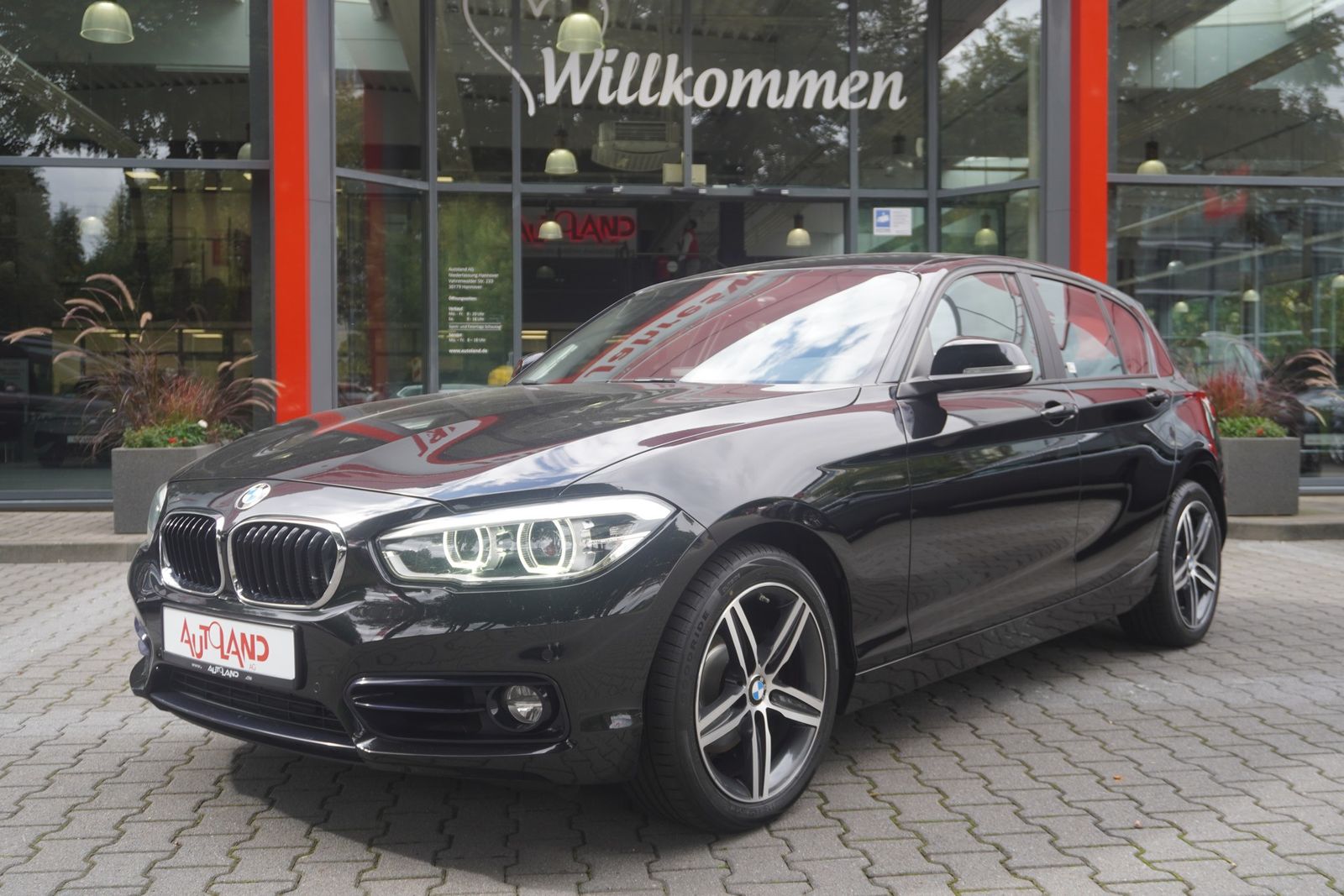 BMW 120d Sport Line Klimaaut. LED Sitzheizung Leder foto 2
