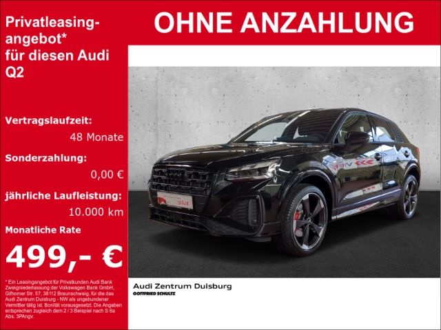 Audi Q2 S line 35 TFSI AHK-abnehmbar AHK Panorama Nav