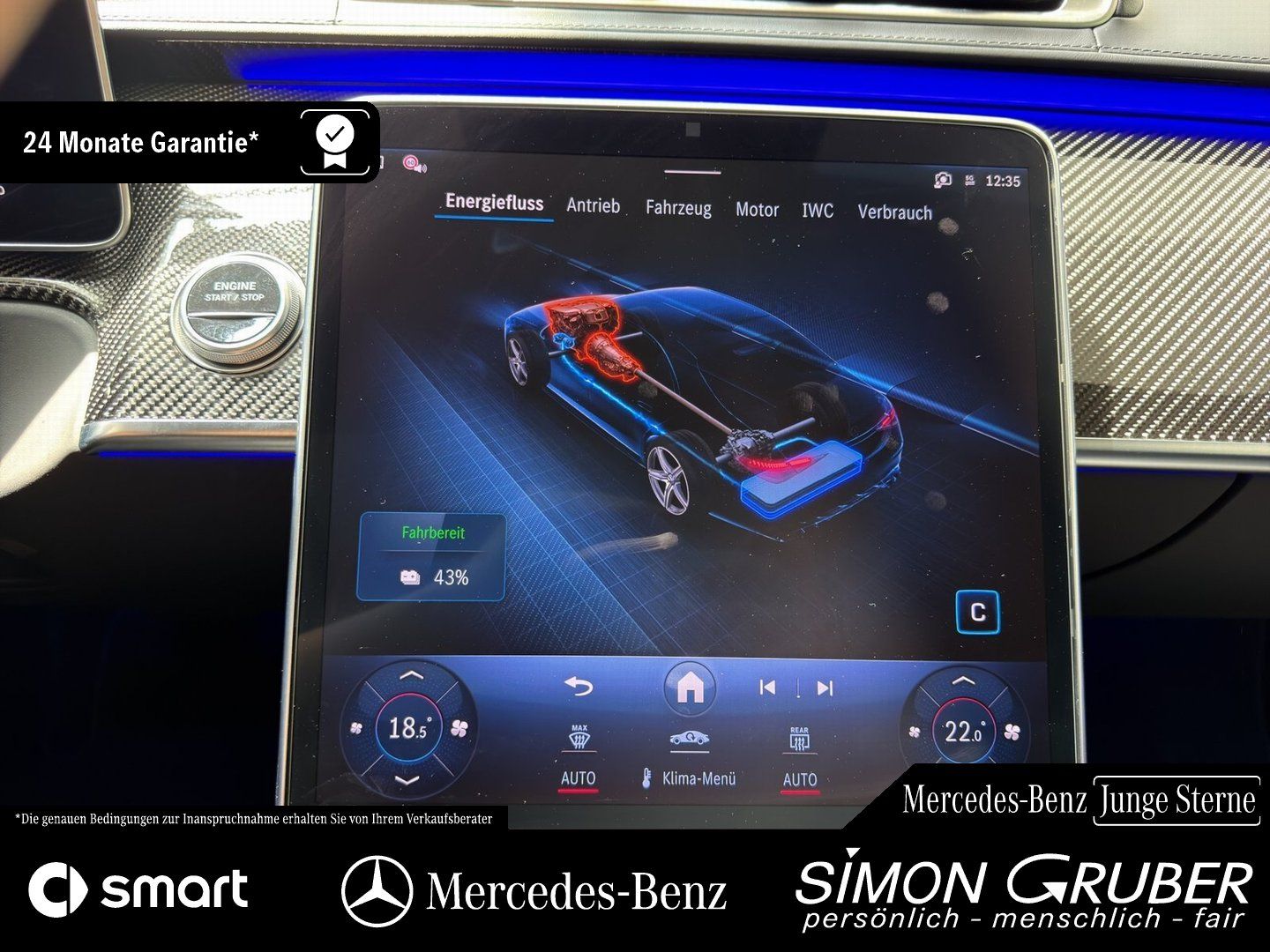Fahrzeugabbildung Mercedes-Benz S 63 e Performance L Carbon Chauffeur Executiv