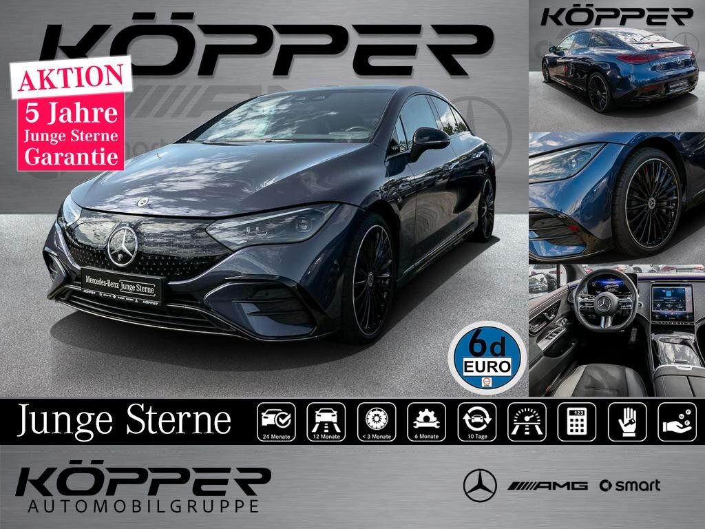 Mercedes-Benz EQE 300 AMG EDITION sodalithblau AHK Airmatic Ni foto 1