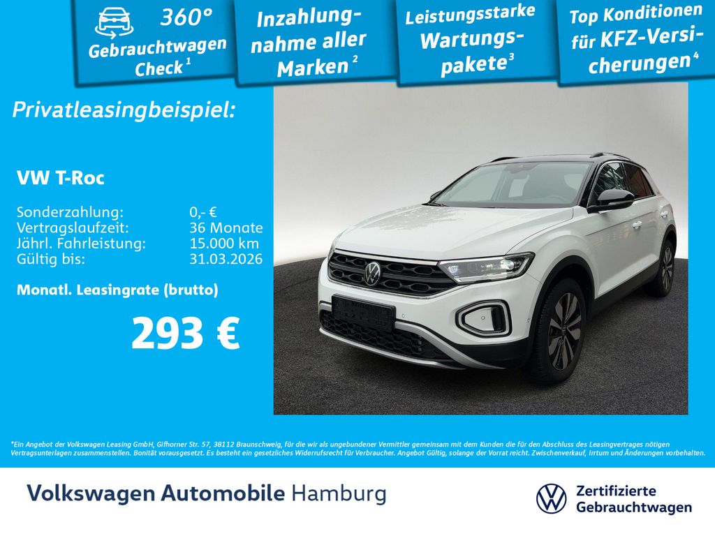 T-Roc 2.0 TDI Goal DSG AHK LED ACC Kamera Navi