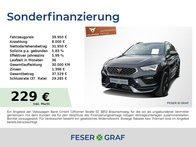 Cupra Ateca 2.0 TSI DSG 4Drive -NAVI,LED,BEATS,ACC,PDC