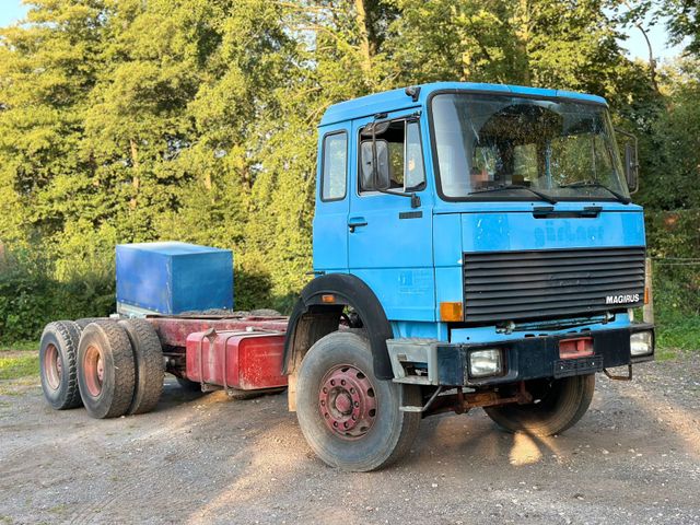 Iveco Magirus 26.256 / 6x4 Fahrgestell Blatt.Blatt*AHK