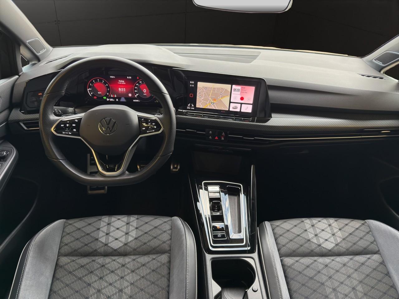 Volkswagen Golf VIII 1.5 eTSI DSG R-Line BLACK-STYLE+AHK+IQ, миниатюра 12