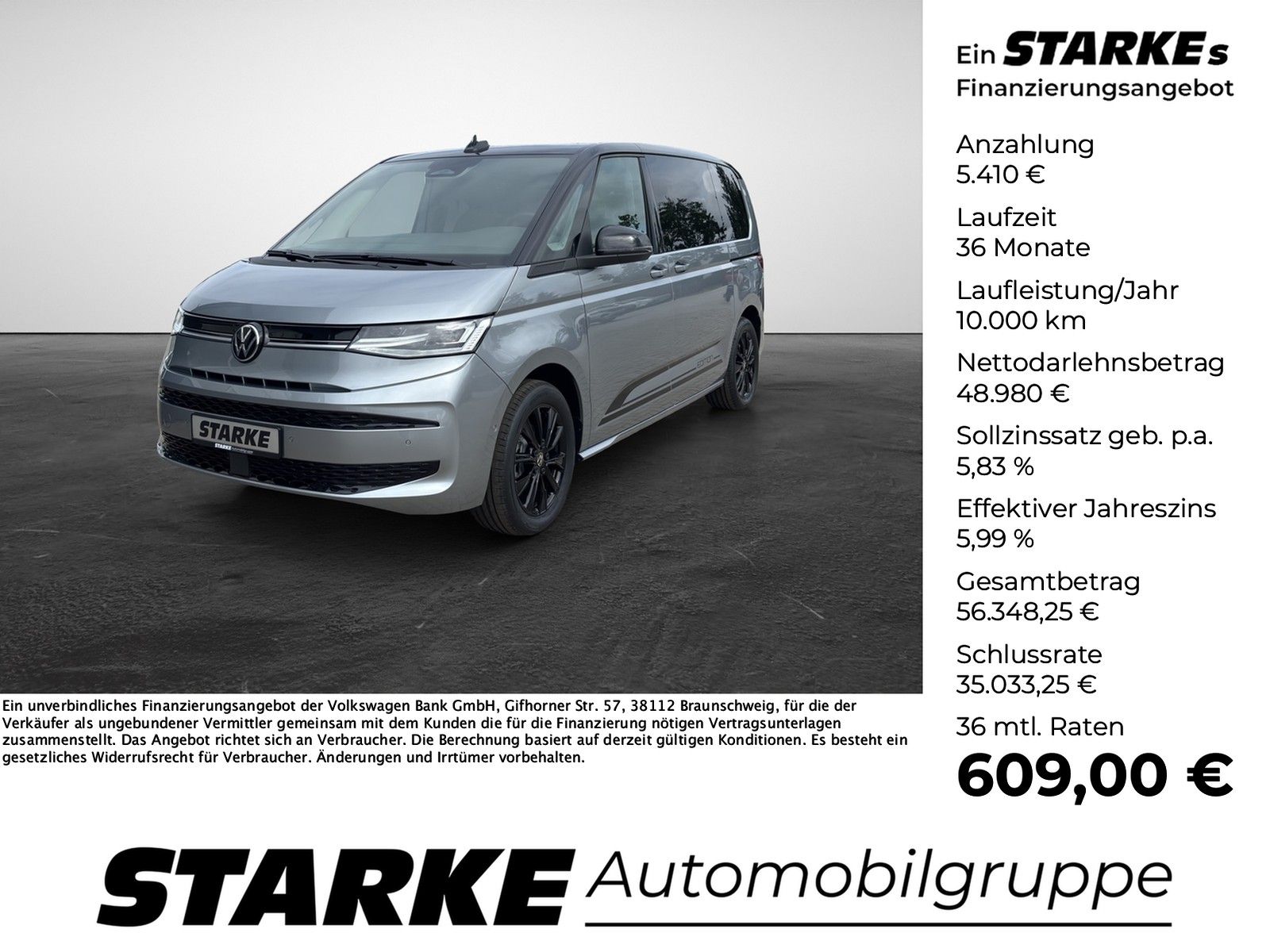 Volkswagen T7 Multivan 2.0 TDI DSG Edition  Panodach AHK Na