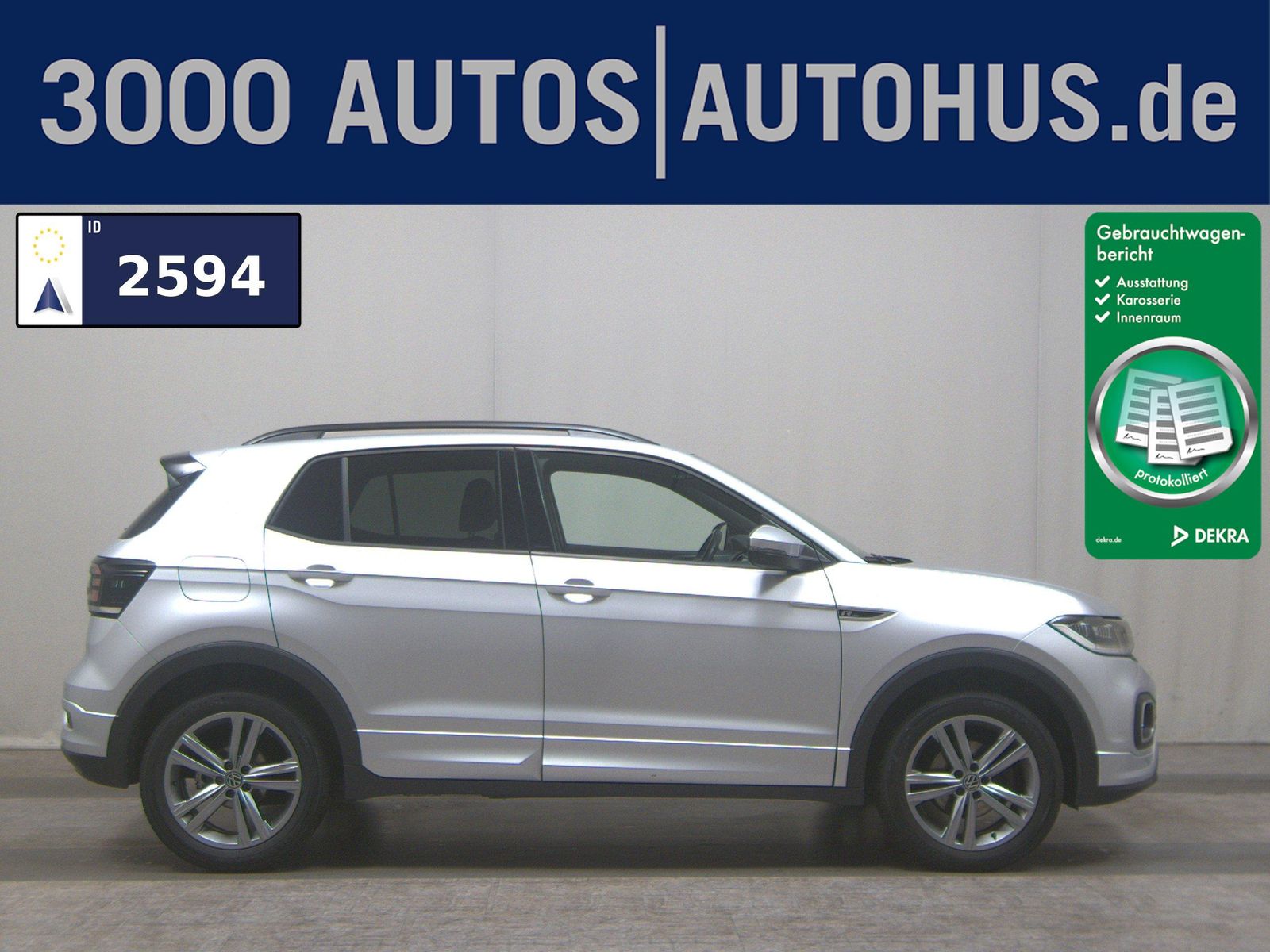 VW T-Cross 1.5 TSI R-Line Navi LED AID RfK ACC Shz