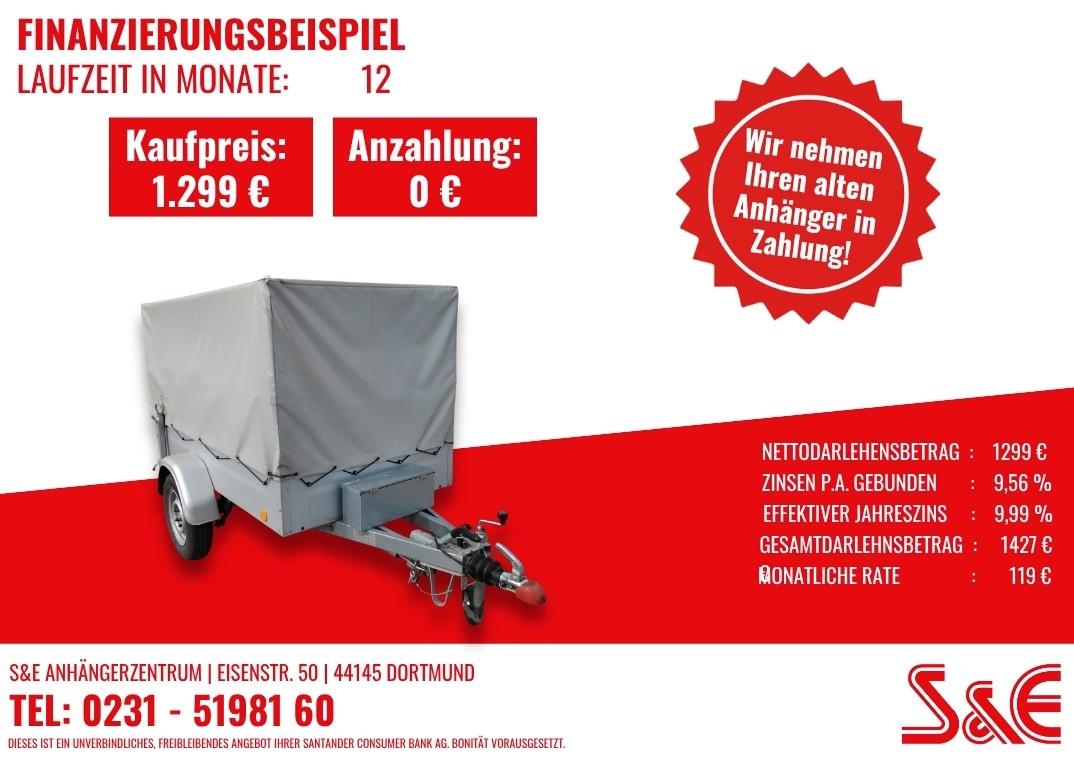 TPV PKW Anhänger 1000 kg mit Plane EB2