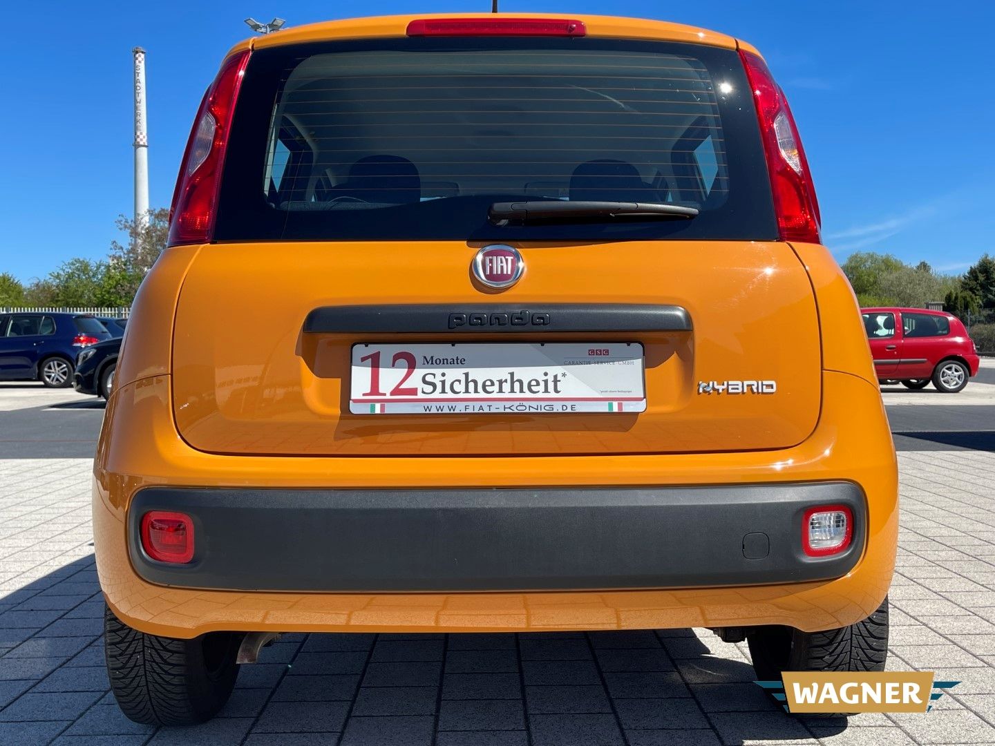 Fahrzeugabbildung Fiat Panda Hybrid Klimaanlage Isofix Tagfahrlicht