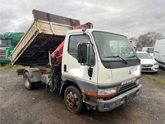 Mitsubishi Canter Kipper HMF Kran