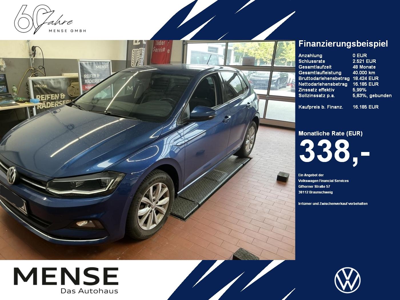 Volkswagen Polo 1.0 TSI DSG Highline ACC|LED|DynLicht|PDC