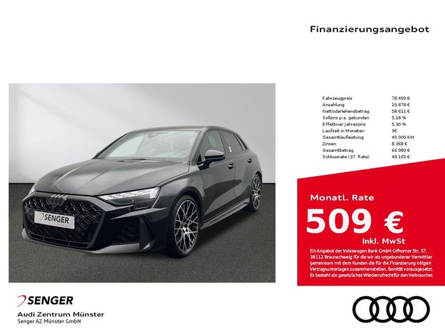 Audi RS3 Sportback S tronic ACC Navi Kamera Matrix