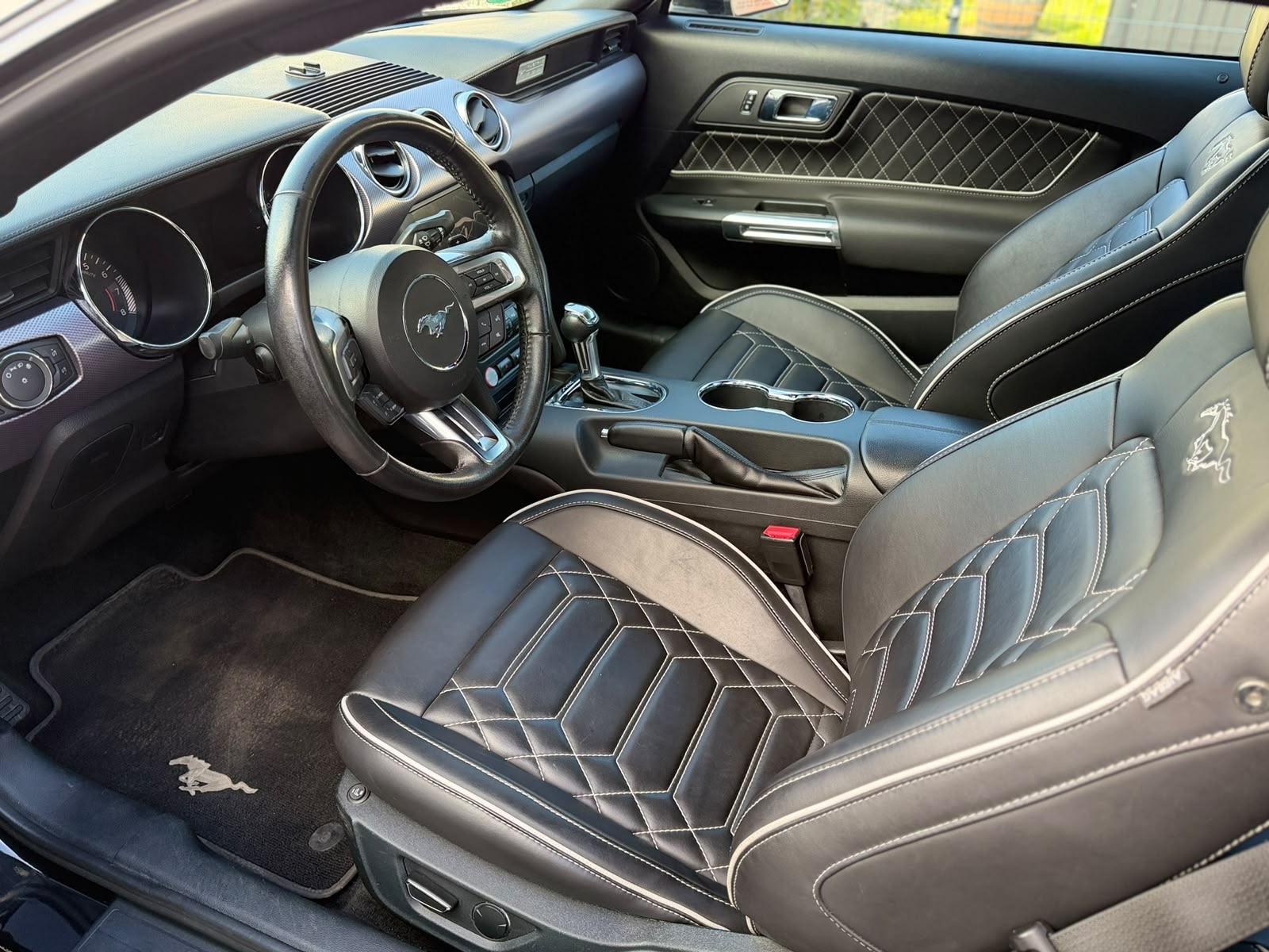 Ford Mustang Fastback 2.3 EcoBoost 310 ch – BVA – Cuir – Caméra – 88 000 km