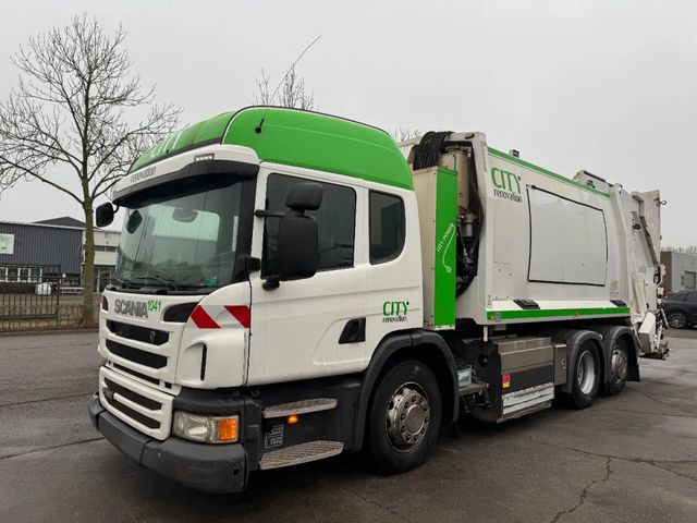 Scania P280 6X2 - EURO 6 + CNG + JOAB BINLIFT L77