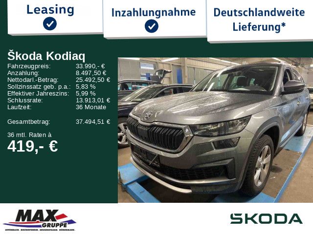 Kodiaq 2.0 TDI 110kW Tour 360°*PANO*MATRIXLED*KE