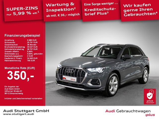 Audi Q3 35 TFSI advanced ACC LED Keyless virtCo PDC+